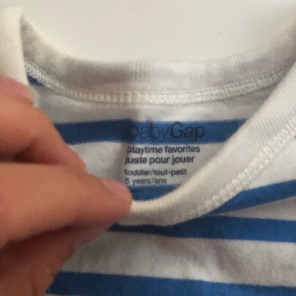 GAP boys stripes t-shirt - Picture 3 of 5